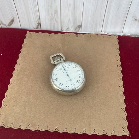 Fabulous Vintage Elgin Timer Stop Watch Mechanical Hand Wind Stop Watch - Picture 5 of 9